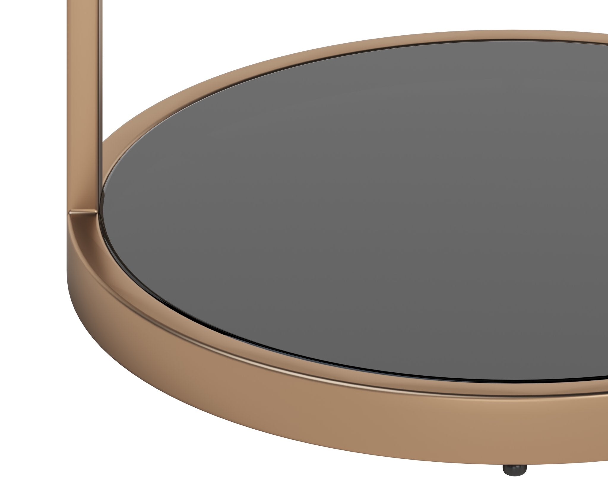 Sunpan Benjamin End Table Antique Brass