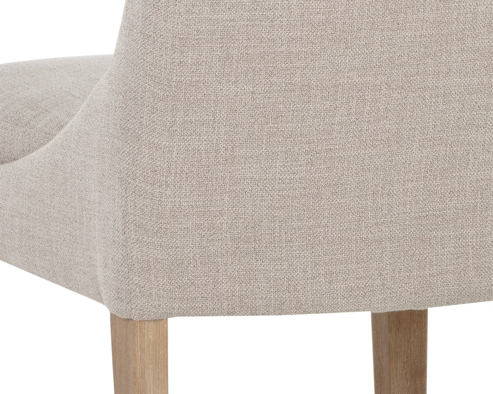 Sunpan Rosine Dining Chair Effie Flax Set Of 2