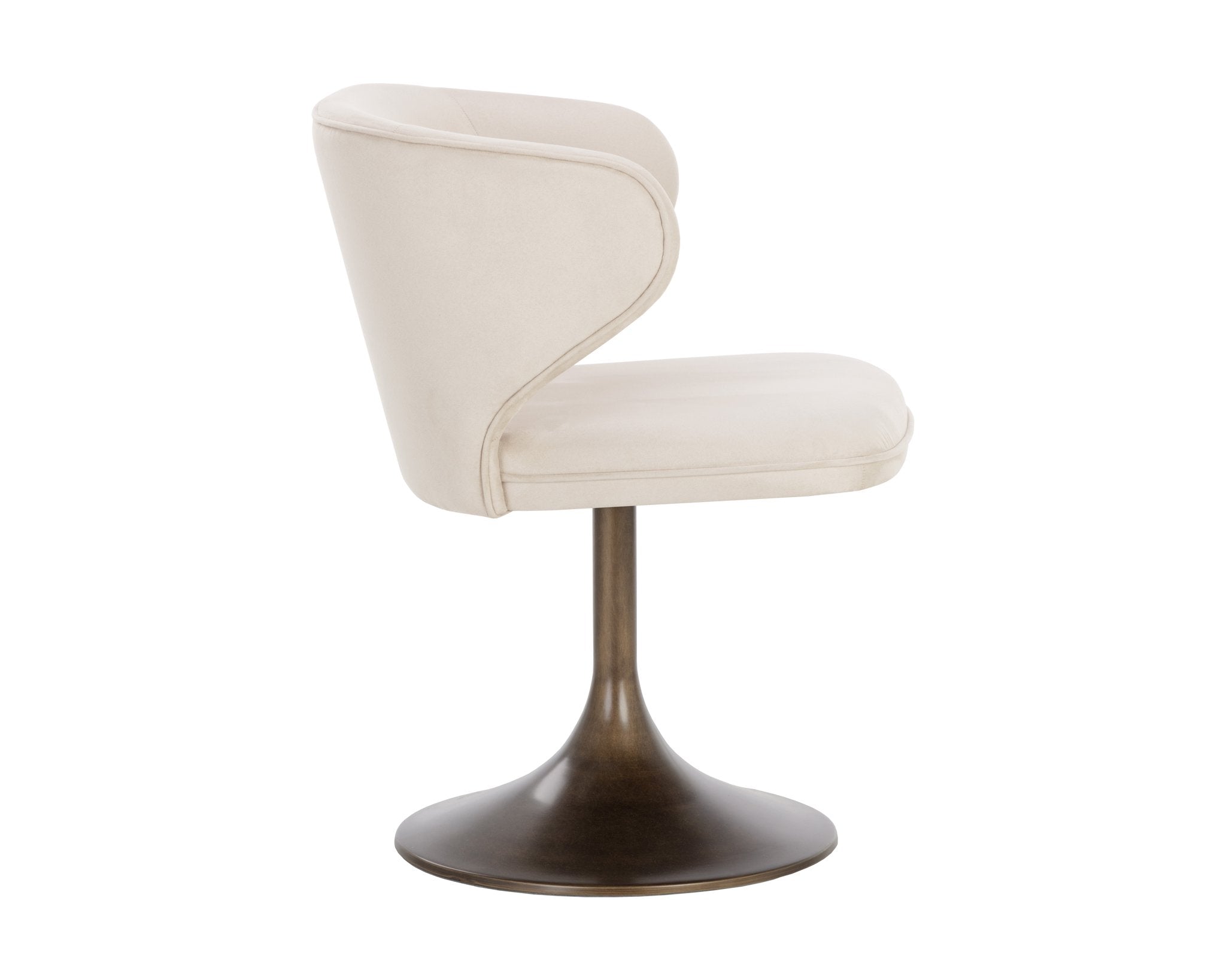 Sunpan Simone Swivel Dining Chair