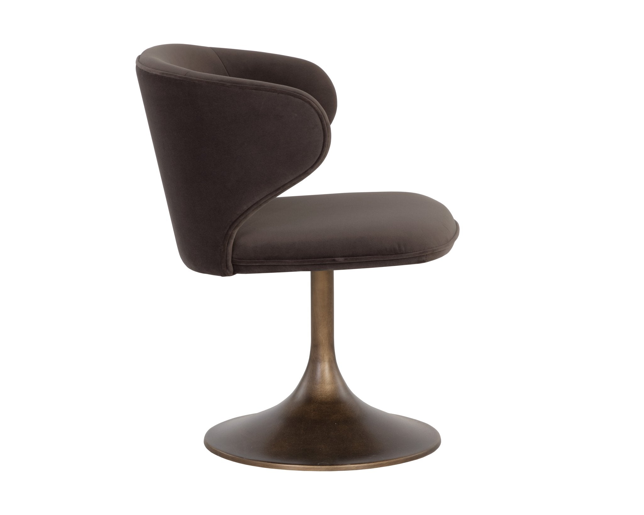 Sunpan Simone Swivel Dining Chair