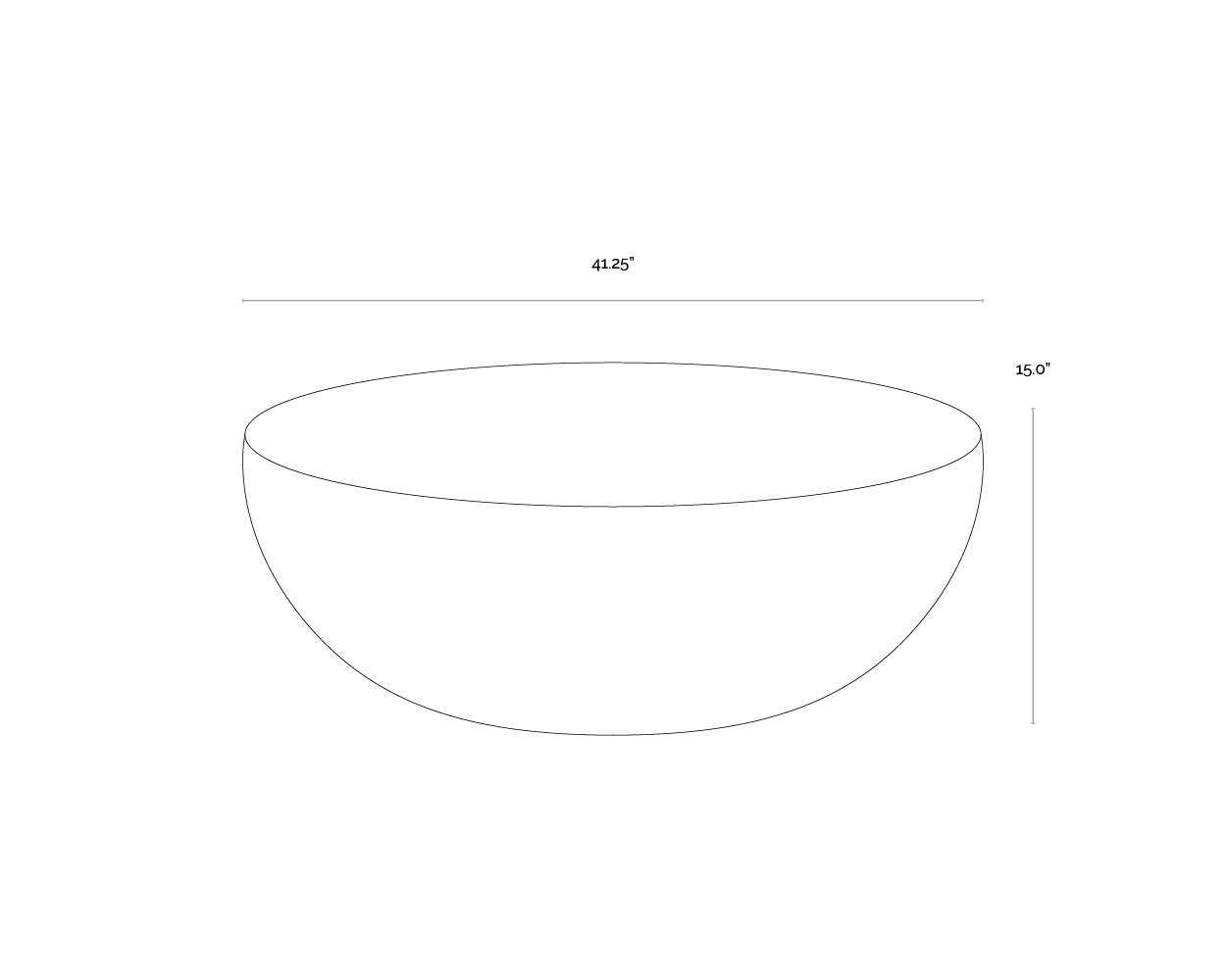 Sunpan Cale Coffee Table