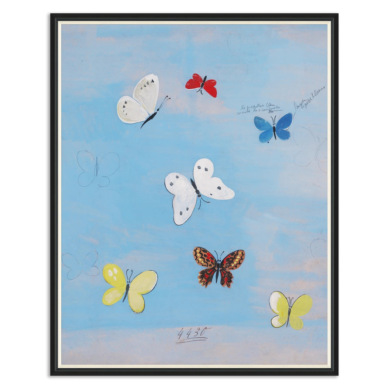 Paule Marrot Flying Butterflies Art