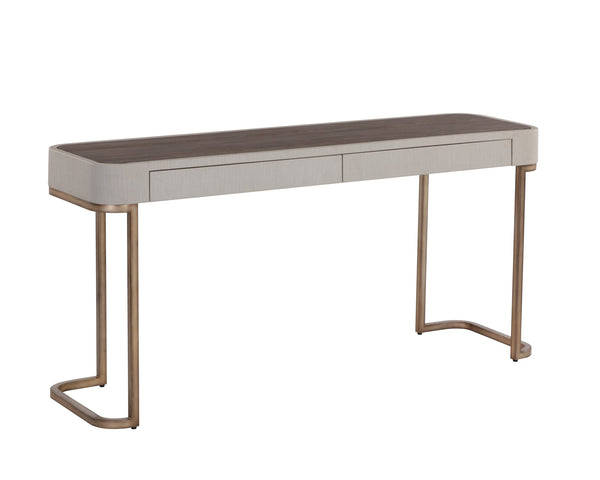 Sunpan Jamille Console Table Cream
