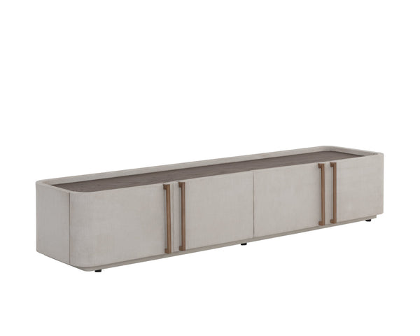 Sunpan Jamille Storage Cabinet Cream
