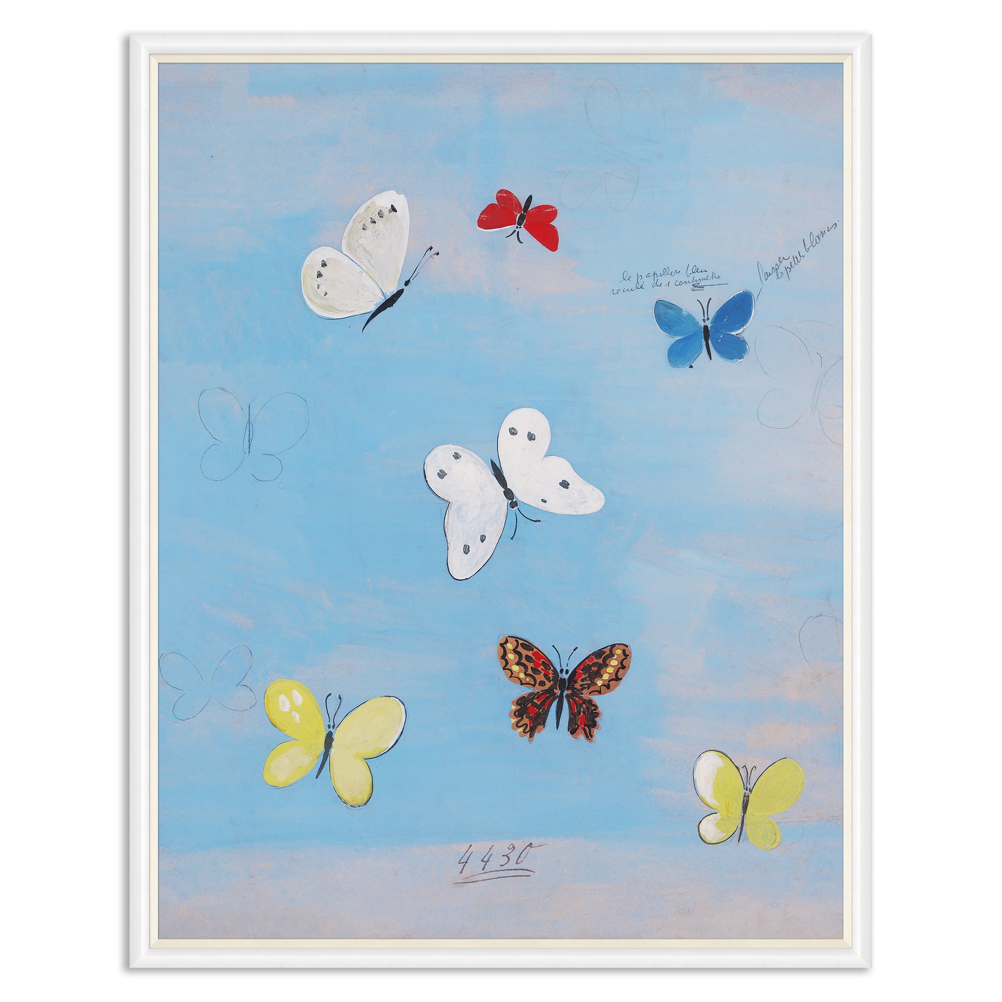 Paule Marrot Flying Butterflies Art
