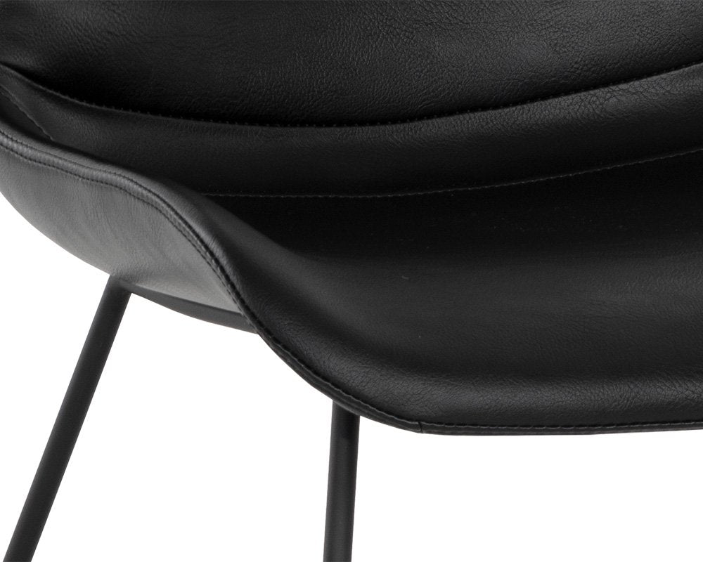 Sunpan Gracen Dining Chair Nightfall Black