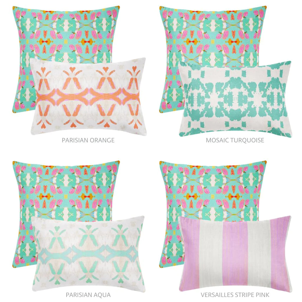 Laura Park Birds of Paradise Linen Cotton Pillow