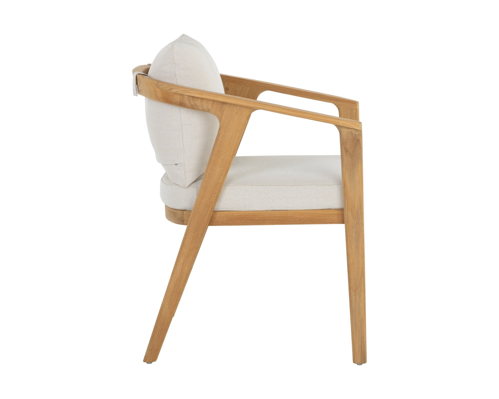 Sunpan Coraline Dining Armchair Palazzo Cream