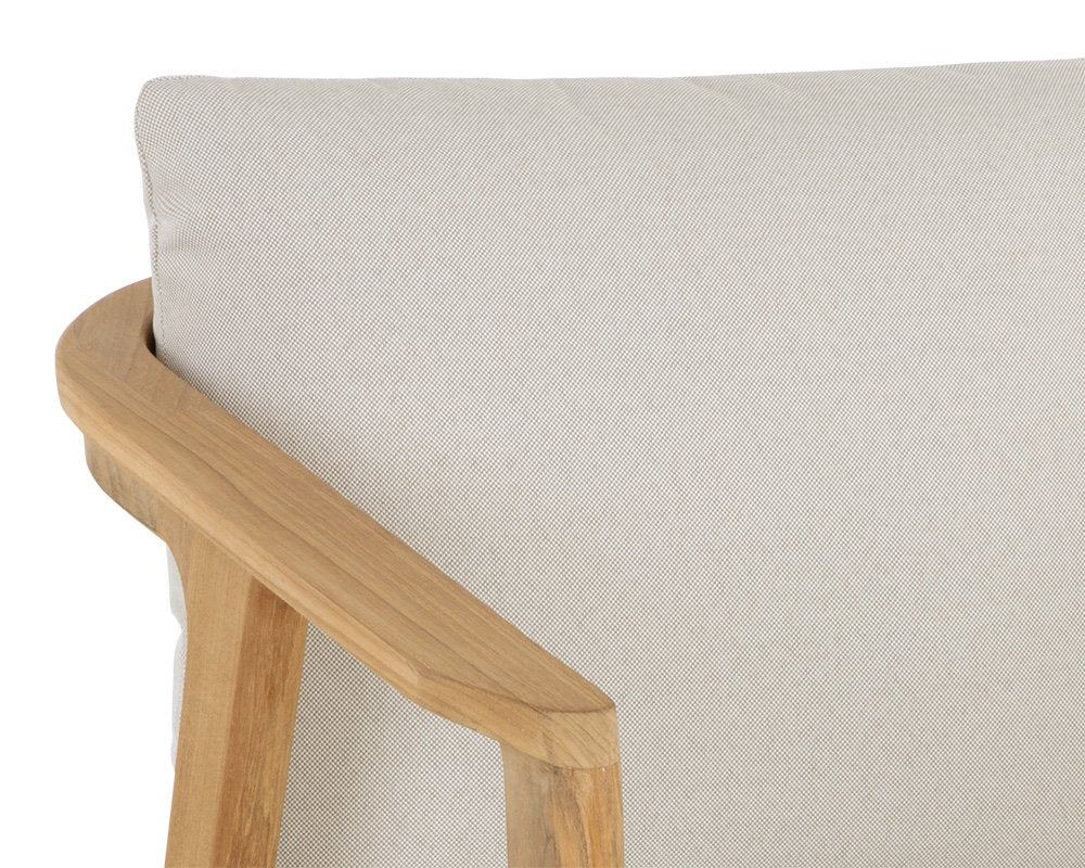 Sunpan Coraline Dining Armchair Palazzo Cream