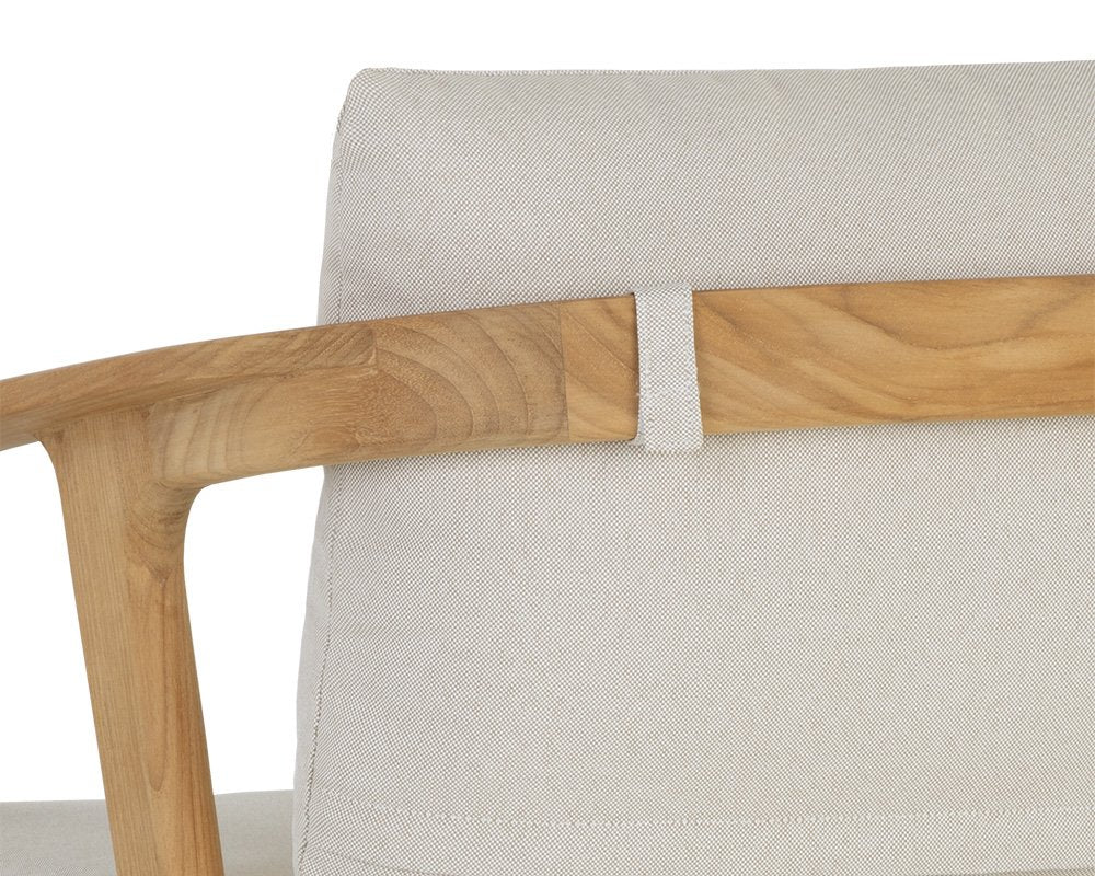 Sunpan Coraline Dining Armchair Palazzo Cream
