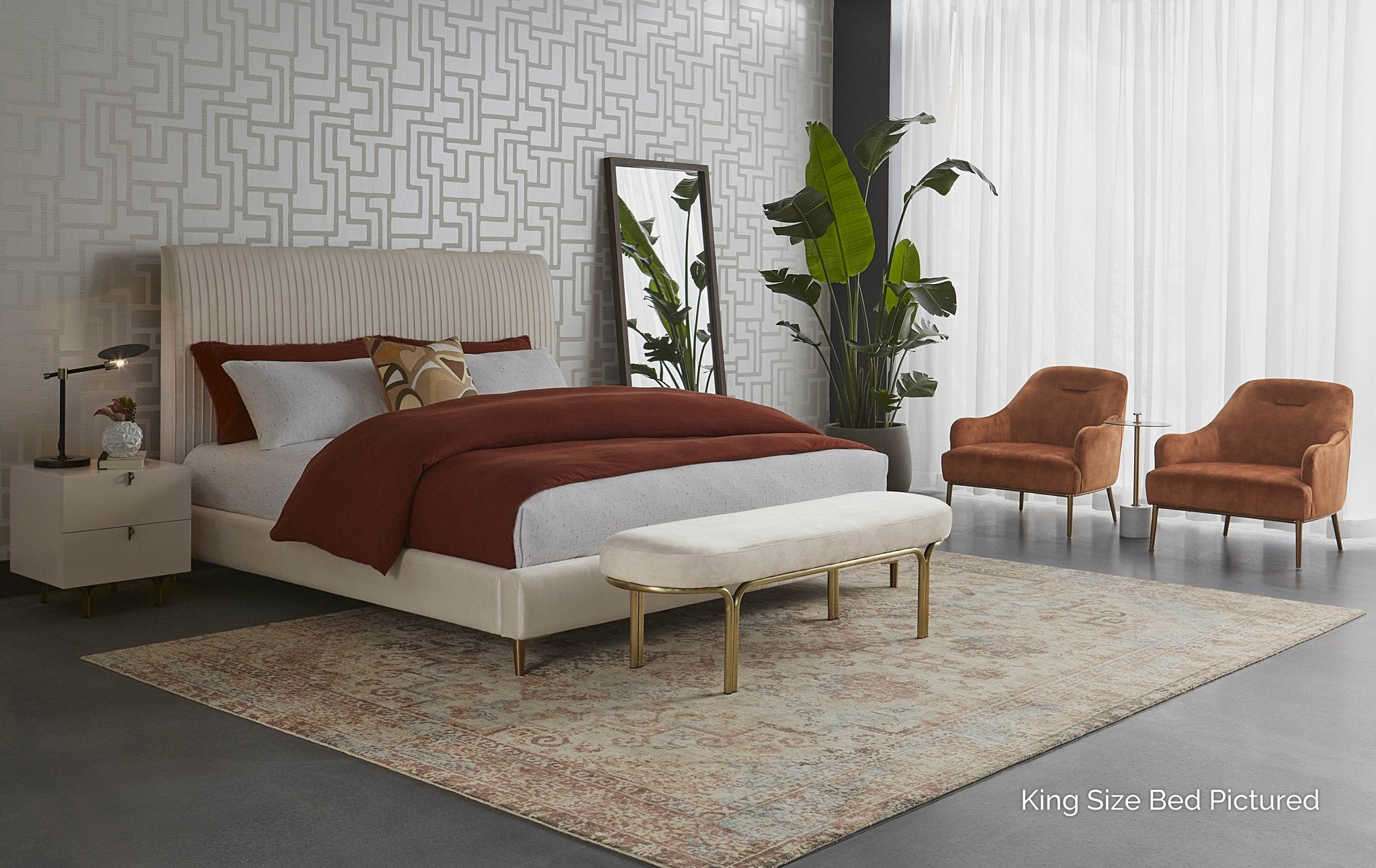 Sunpan Harris Bed