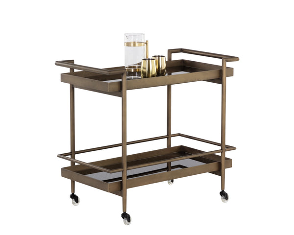 Sunpan Livingston Bar Cart