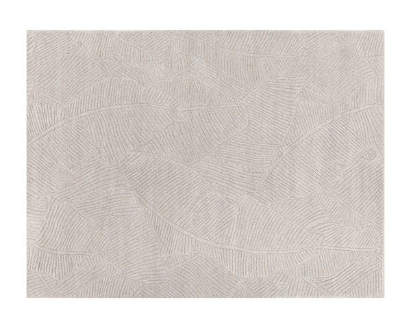 Sunpan Calathea Hand Tufted Rug Oatmeal