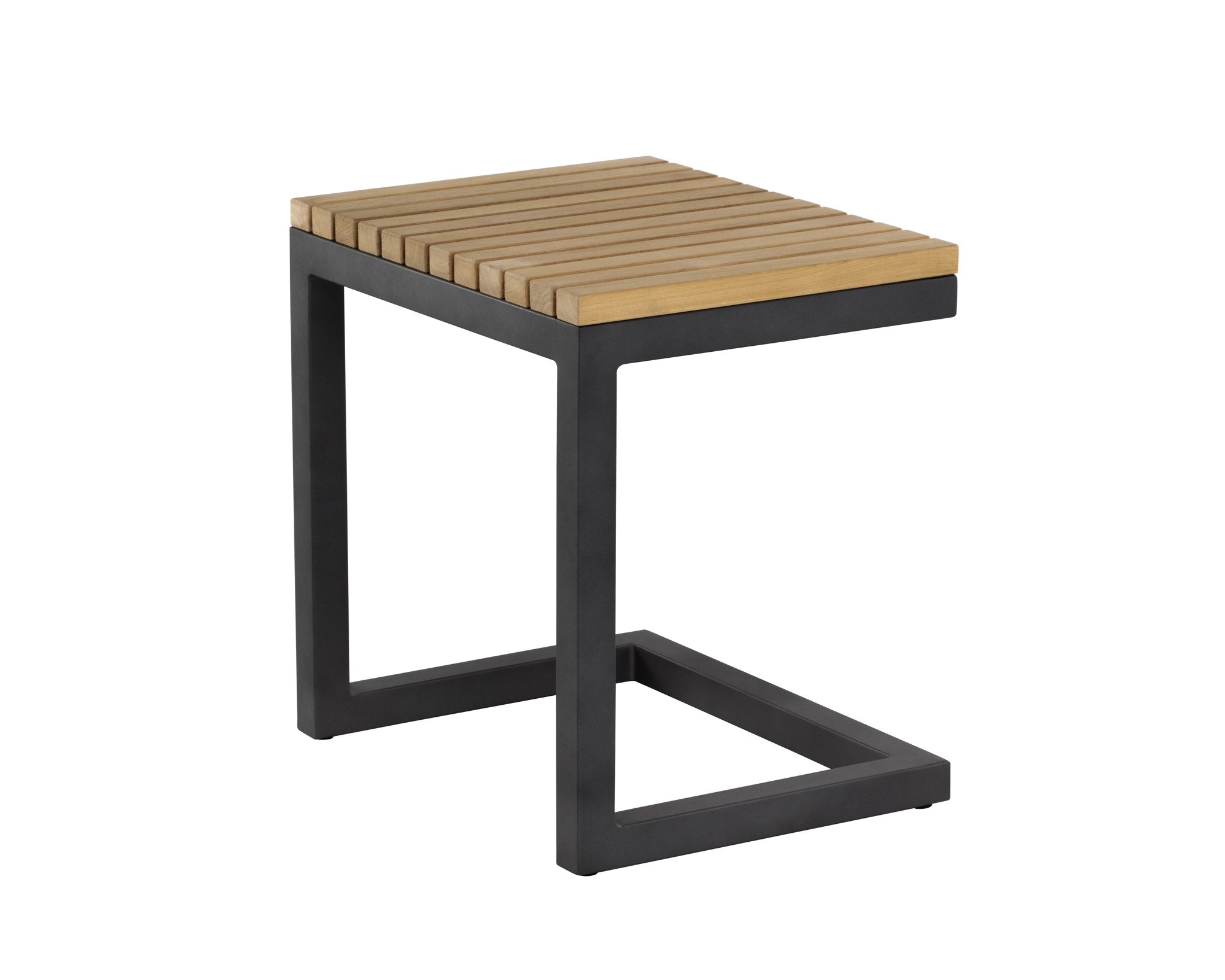 Sunpan Geneve C Shaped End Table