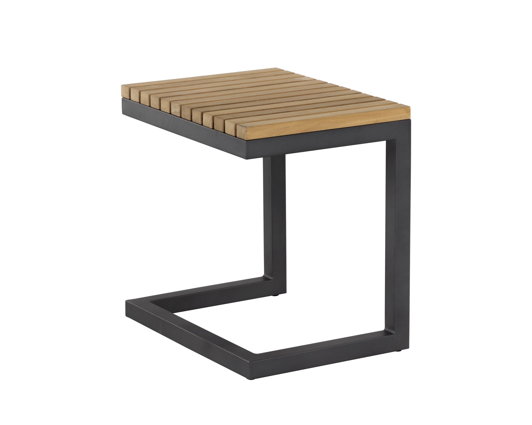 Sunpan Geneve C Shaped End Table