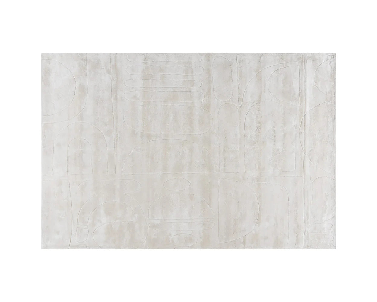 Sunpan Caruso Hand Loomed Rug Cream / Ivory