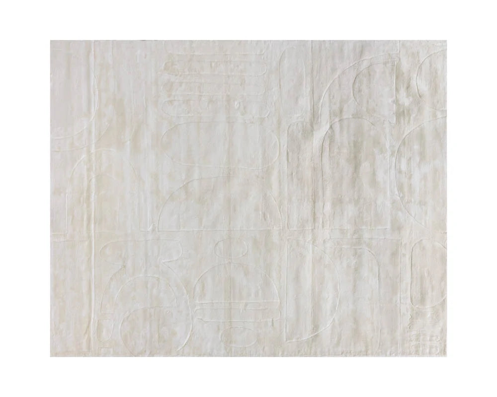 Sunpan Caruso Hand Loomed Rug Cream / Ivory