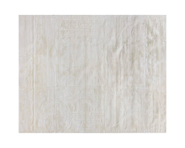 Sunpan Caruso Hand Loomed Rug Cream / Ivory