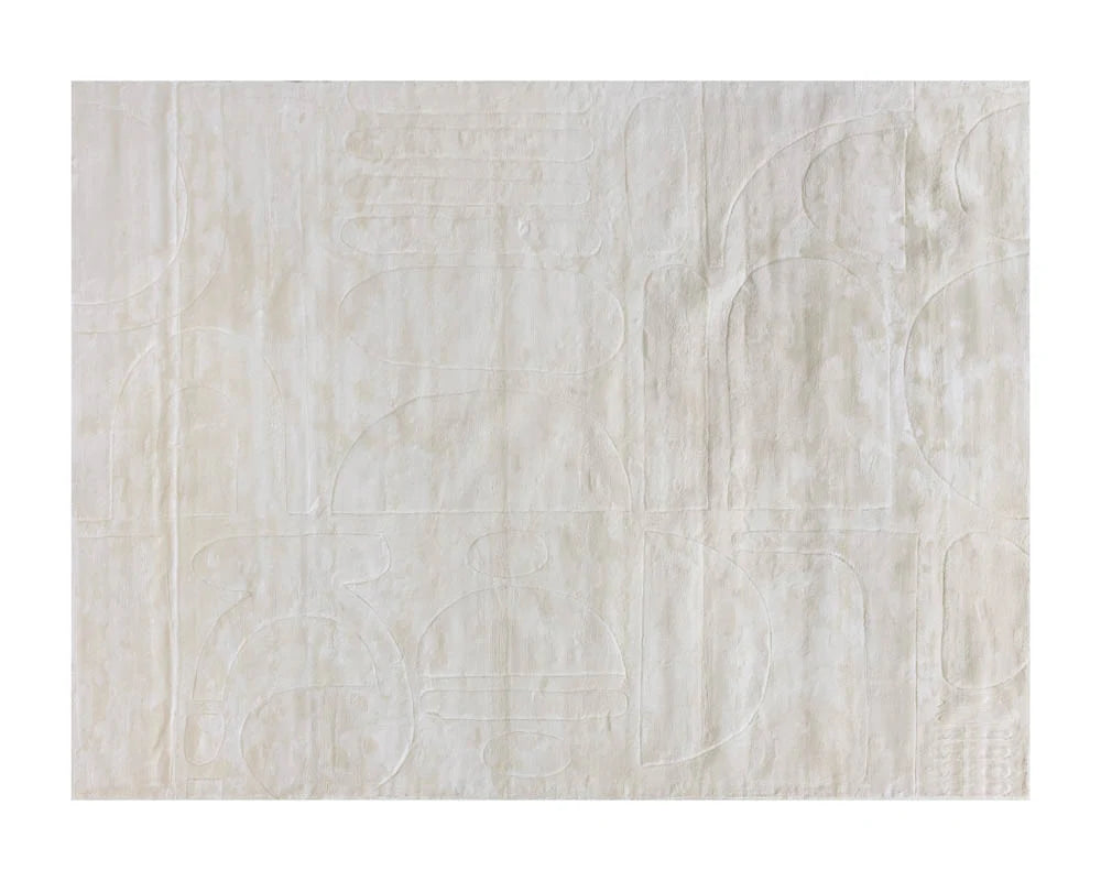 Sunpan Caruso Hand Loomed Rug Cream / Ivory