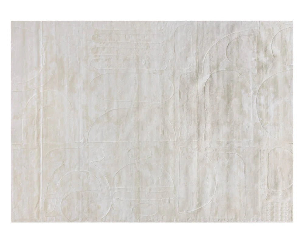 Sunpan Caruso Hand Loomed Rug Cream / Ivory