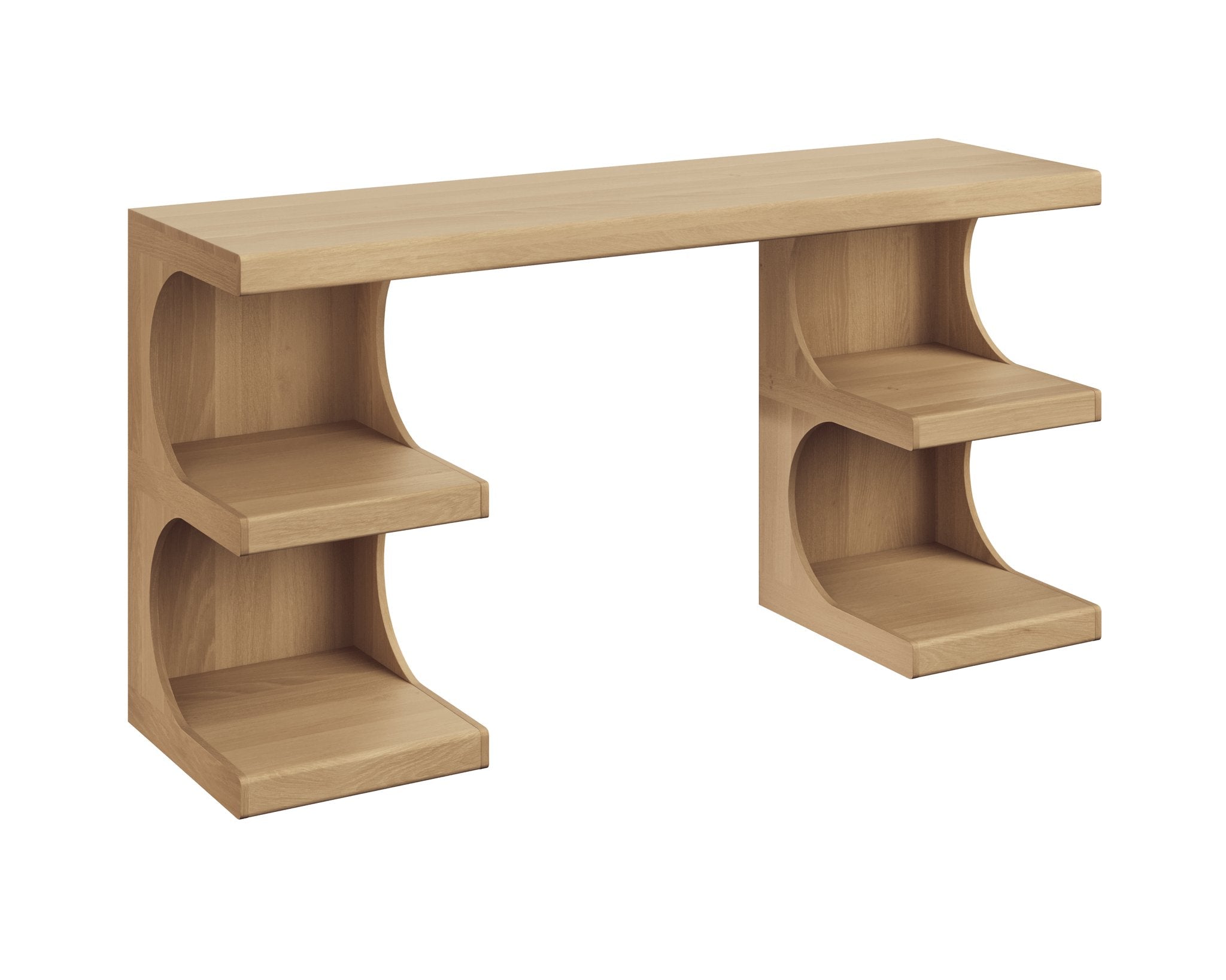 Sunpan Catrine Desk Rustic Oak