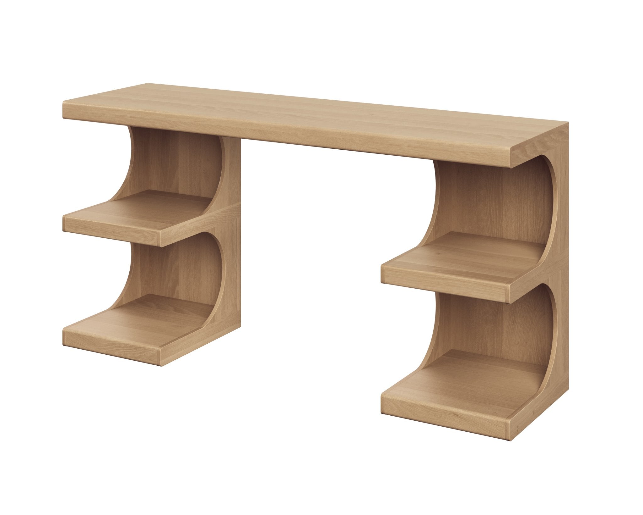 Sunpan Catrine Desk Rustic Oak