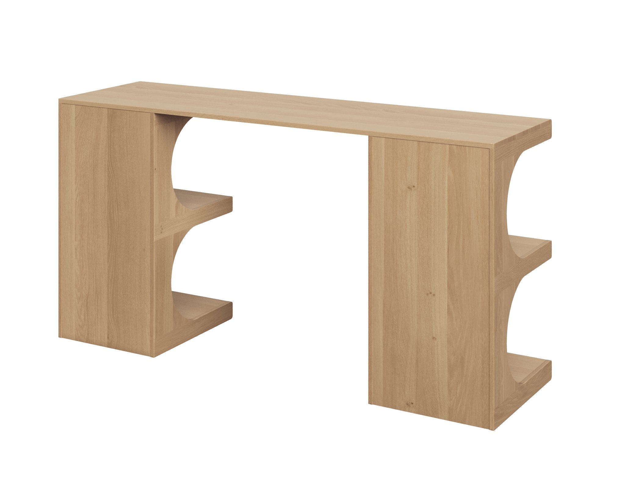 Sunpan Catrine Desk Rustic Oak