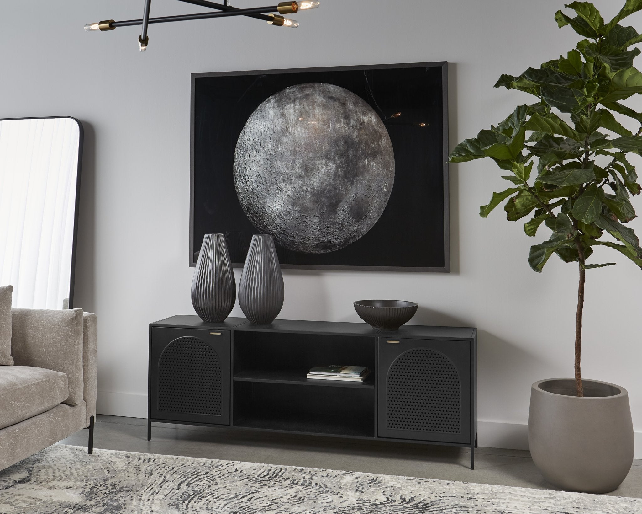 Sunpan Aziza Storage Cabinet