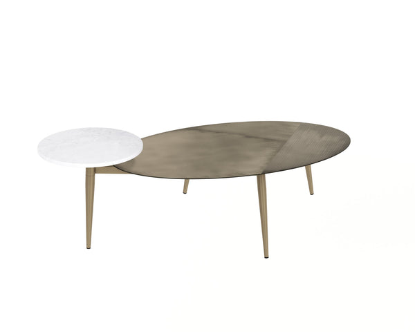 Sunpan Tuner Coffee Table Oval