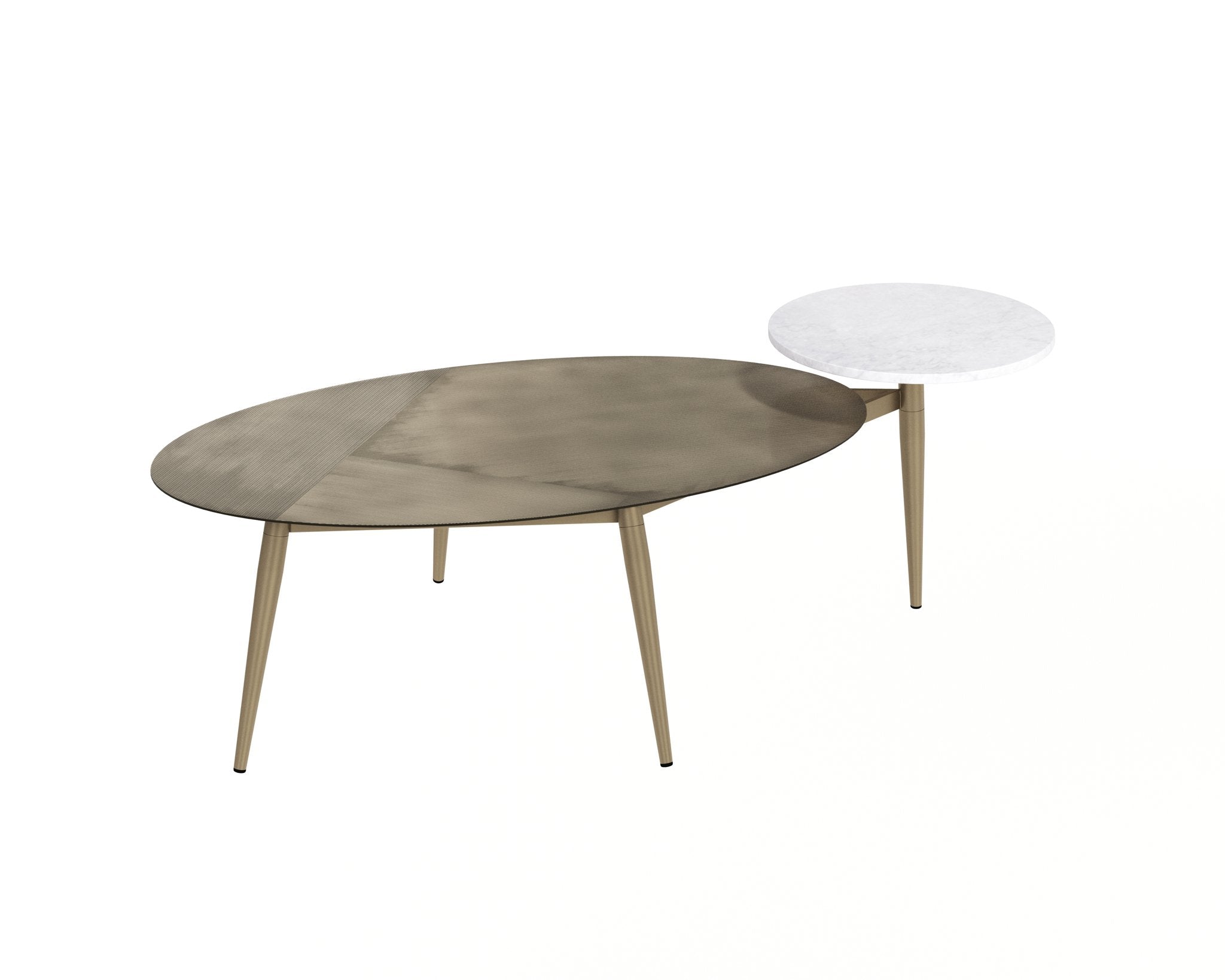 Sunpan Tuner Coffee Table Oval