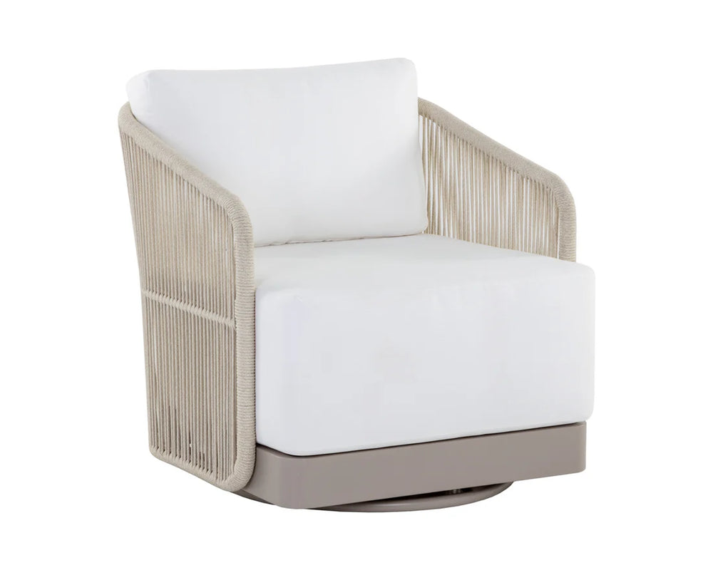 Sunpan Allariz Swivel Armchair