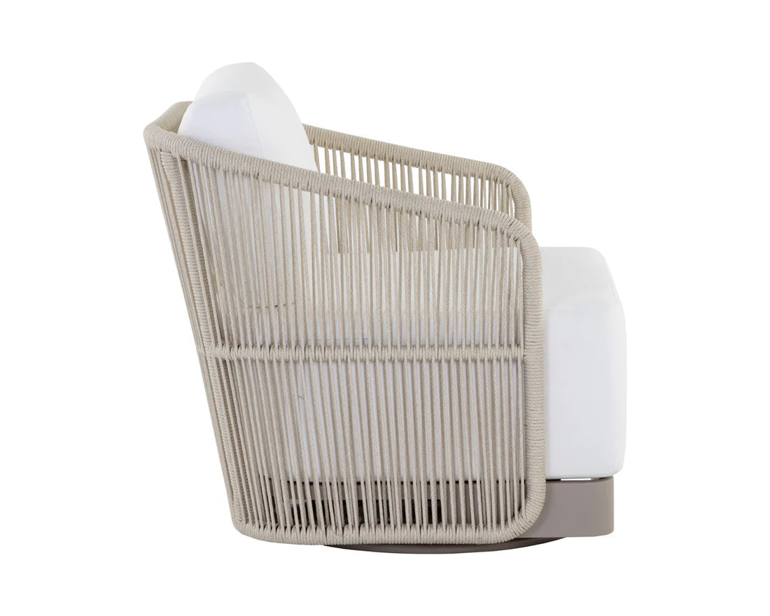 Sunpan Allariz Swivel Armchair
