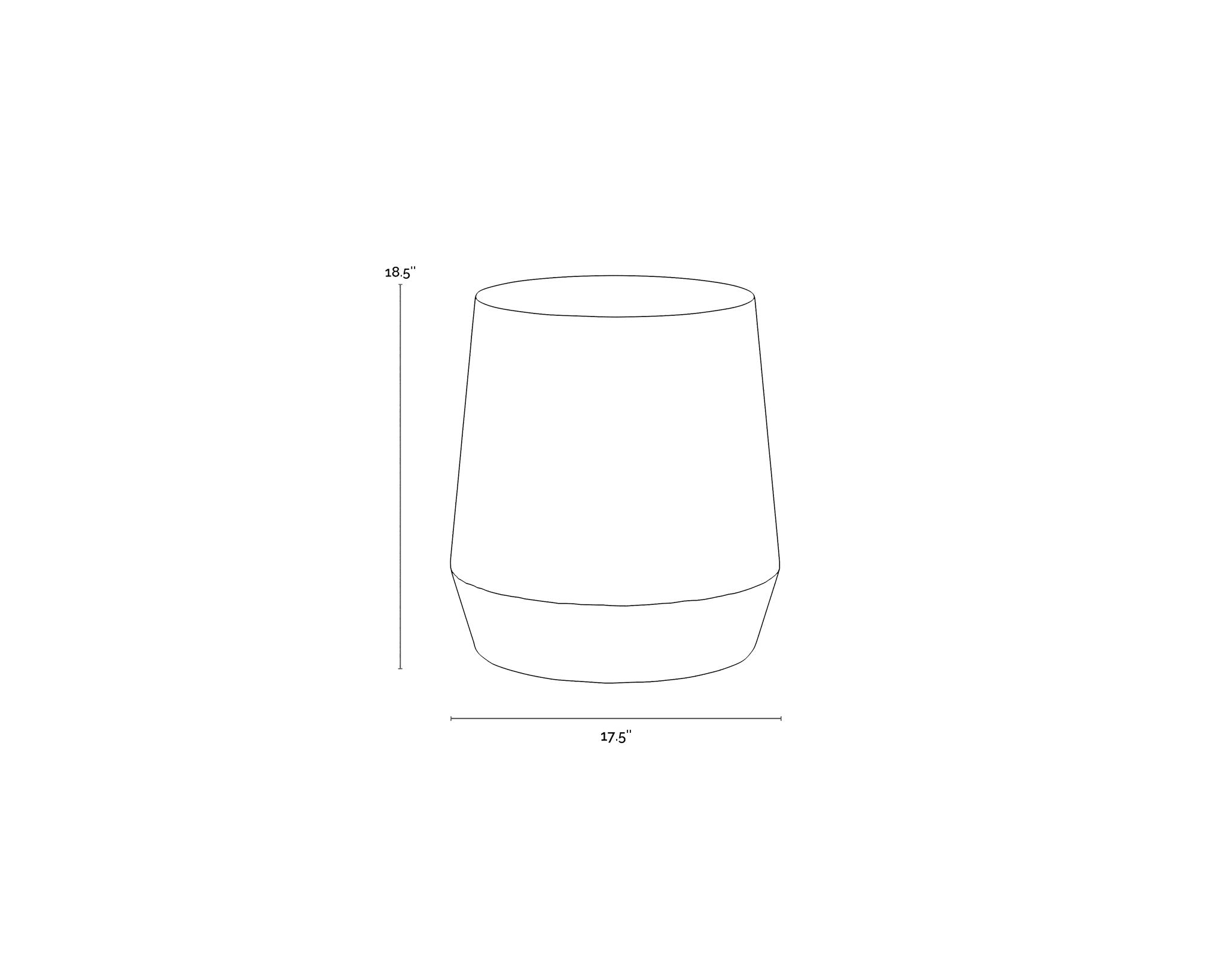 Sunpan Creed End Table