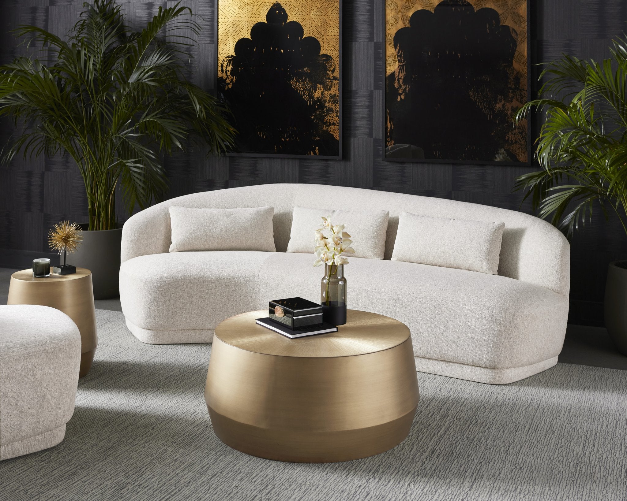 Sunpan Creed Coffee Table Small