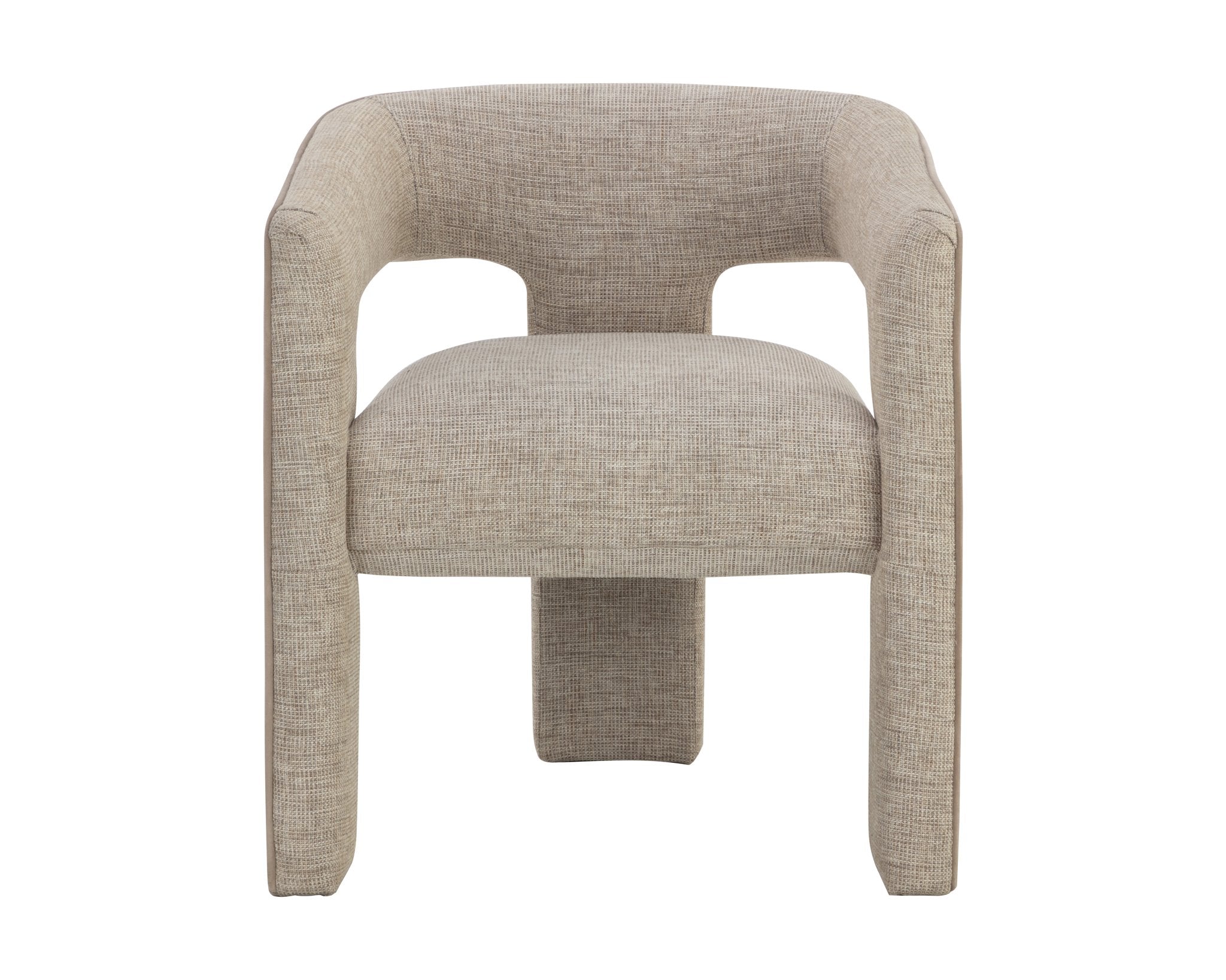Sunpan Krasner Dining Armchair Rhapsody Sand