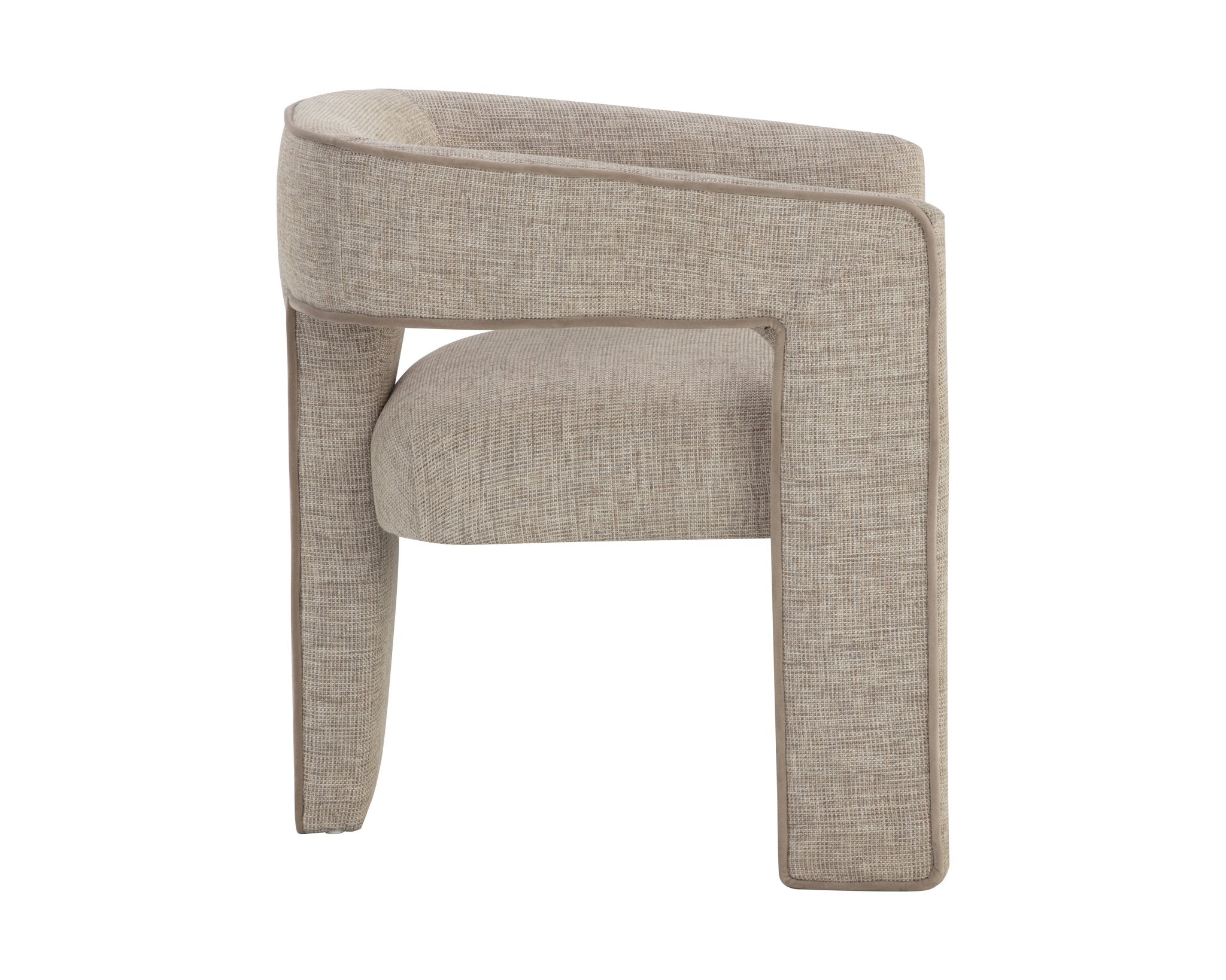 Sunpan Krasner Dining Armchair Rhapsody Sand