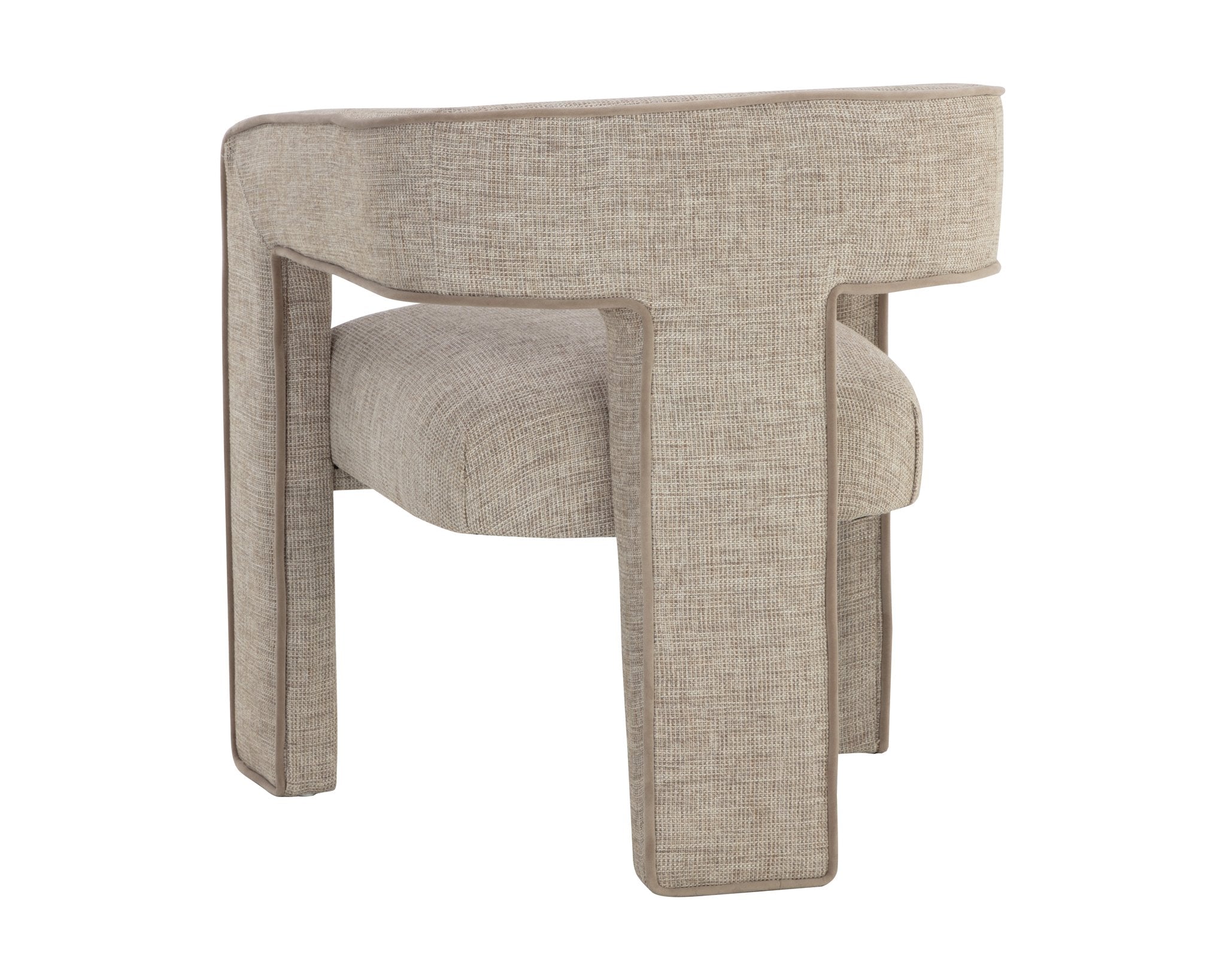 Sunpan Krasner Dining Armchair Rhapsody Sand