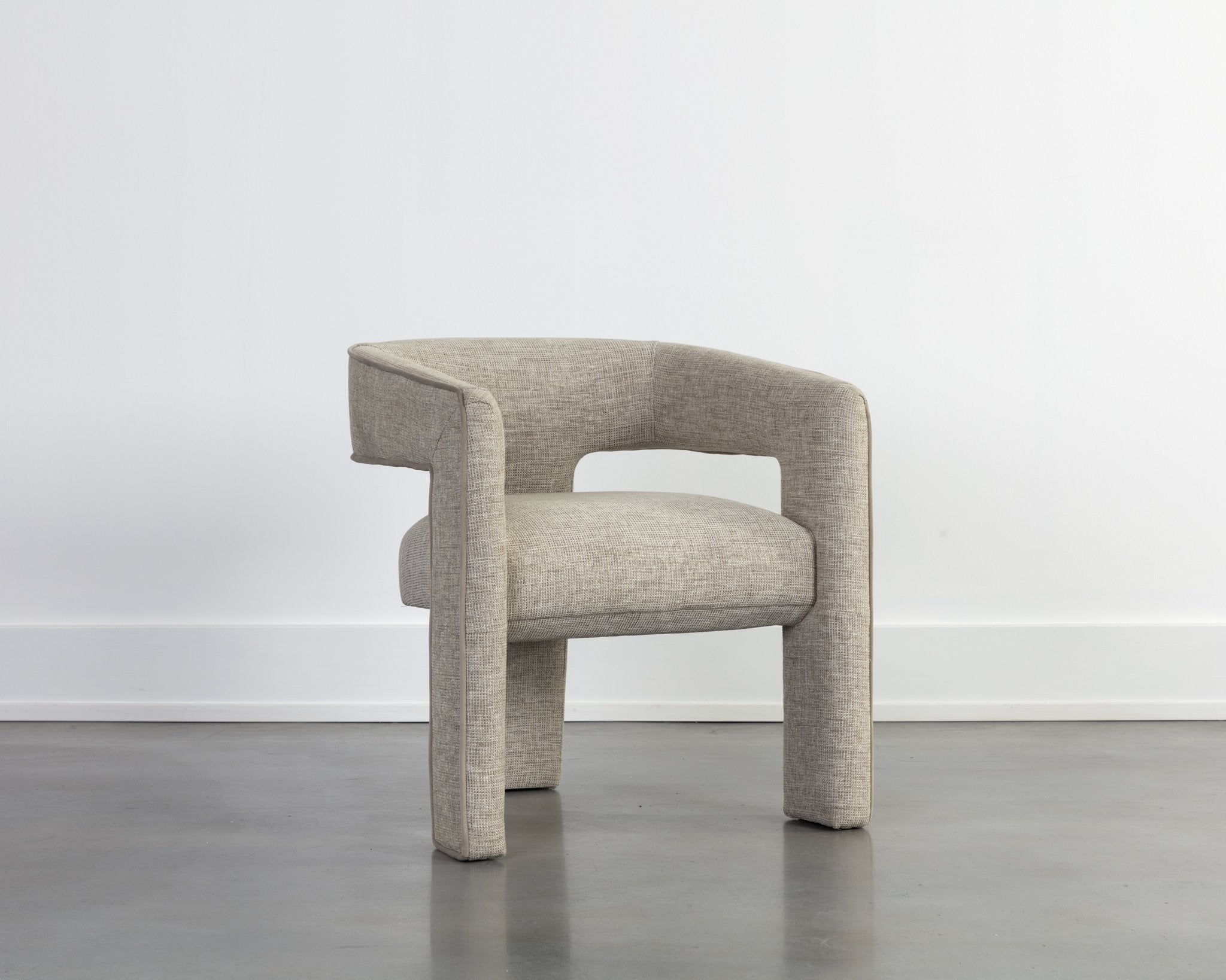 Sunpan Krasner Dining Armchair Rhapsody Sand