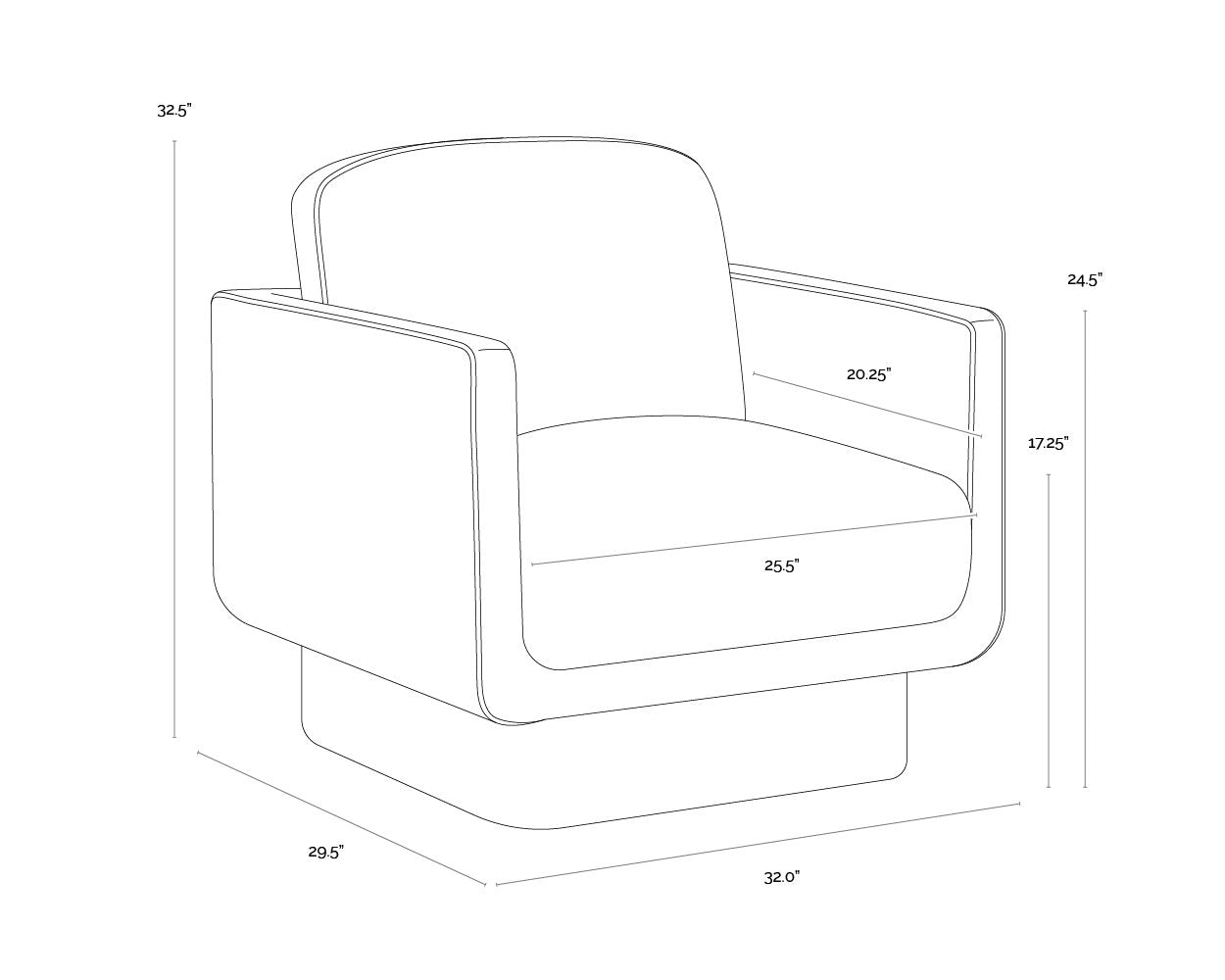 Sunpan Everton Armchair