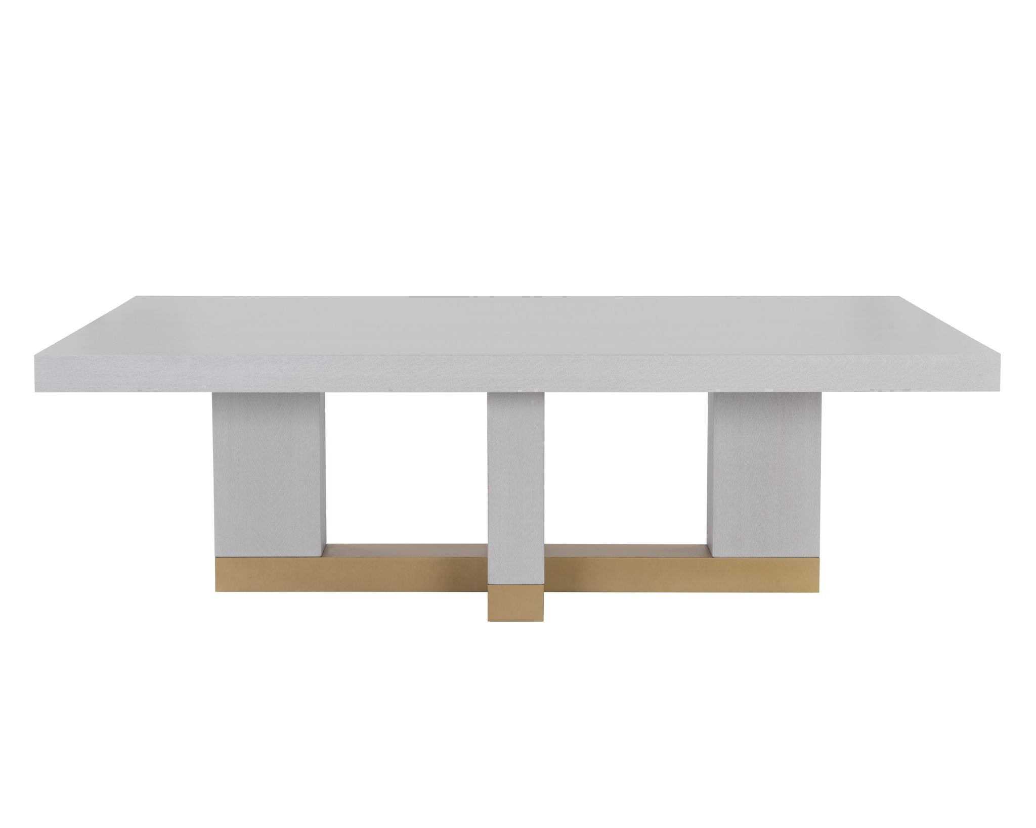Sunpan Greco Dining Table Gauntlet Grey 94.5"