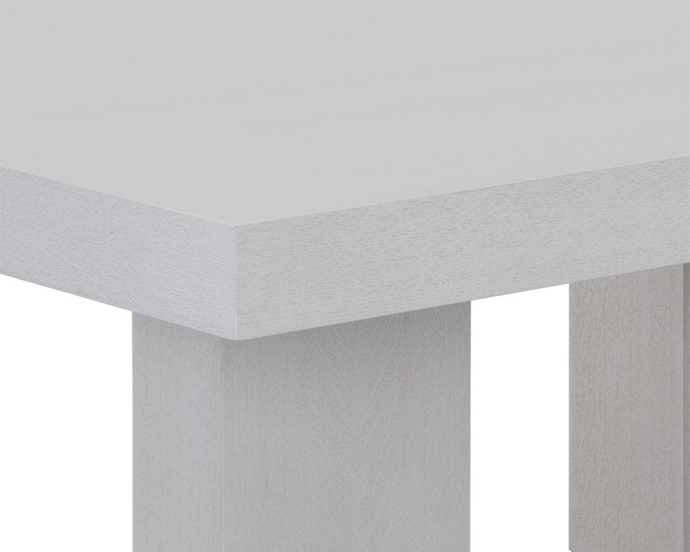 Sunpan Greco Dining Table Gauntlet Grey 94.5"