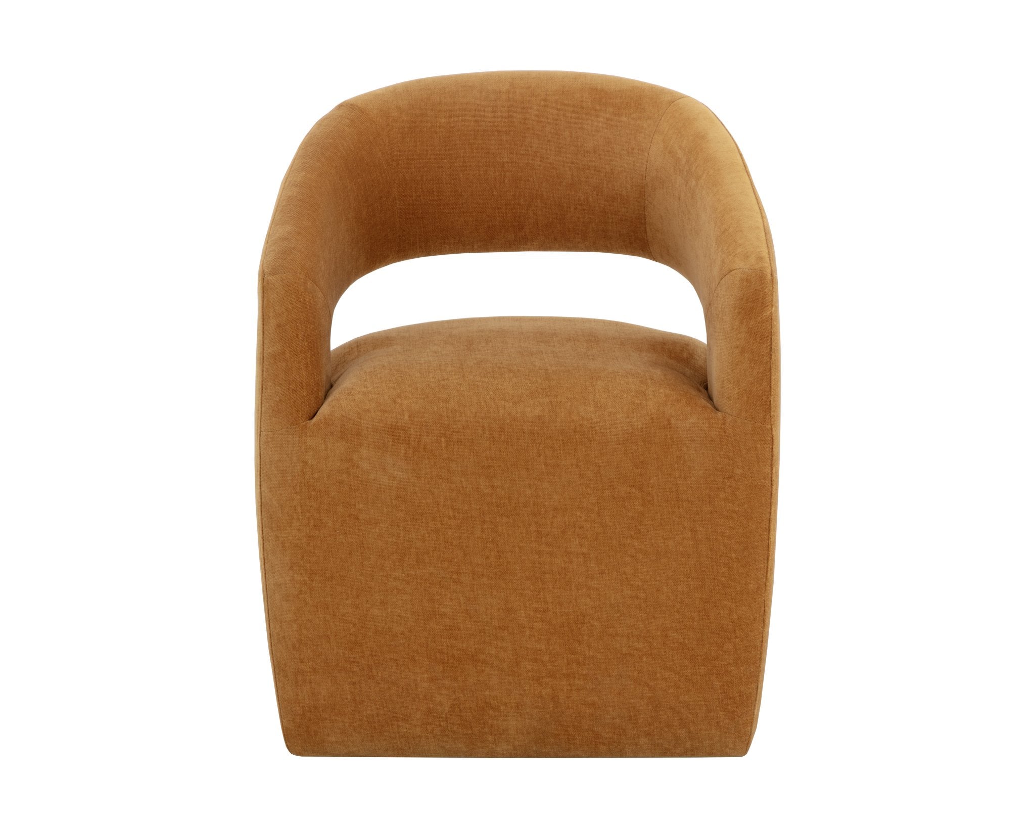 Sunpan Lloret Wheeled Dining Armchair