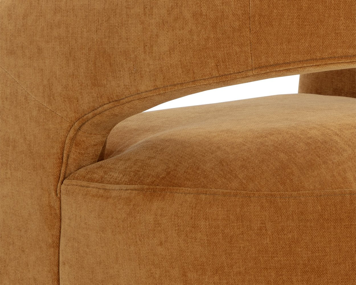 Sunpan Lloret Wheeled Dining Armchair