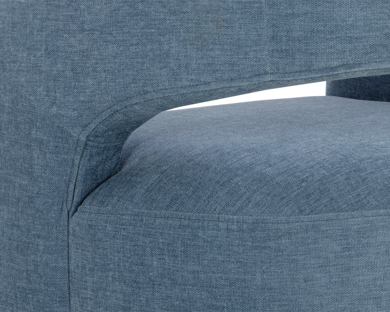 Sunpan Lloret Wheeled Dining Armchair