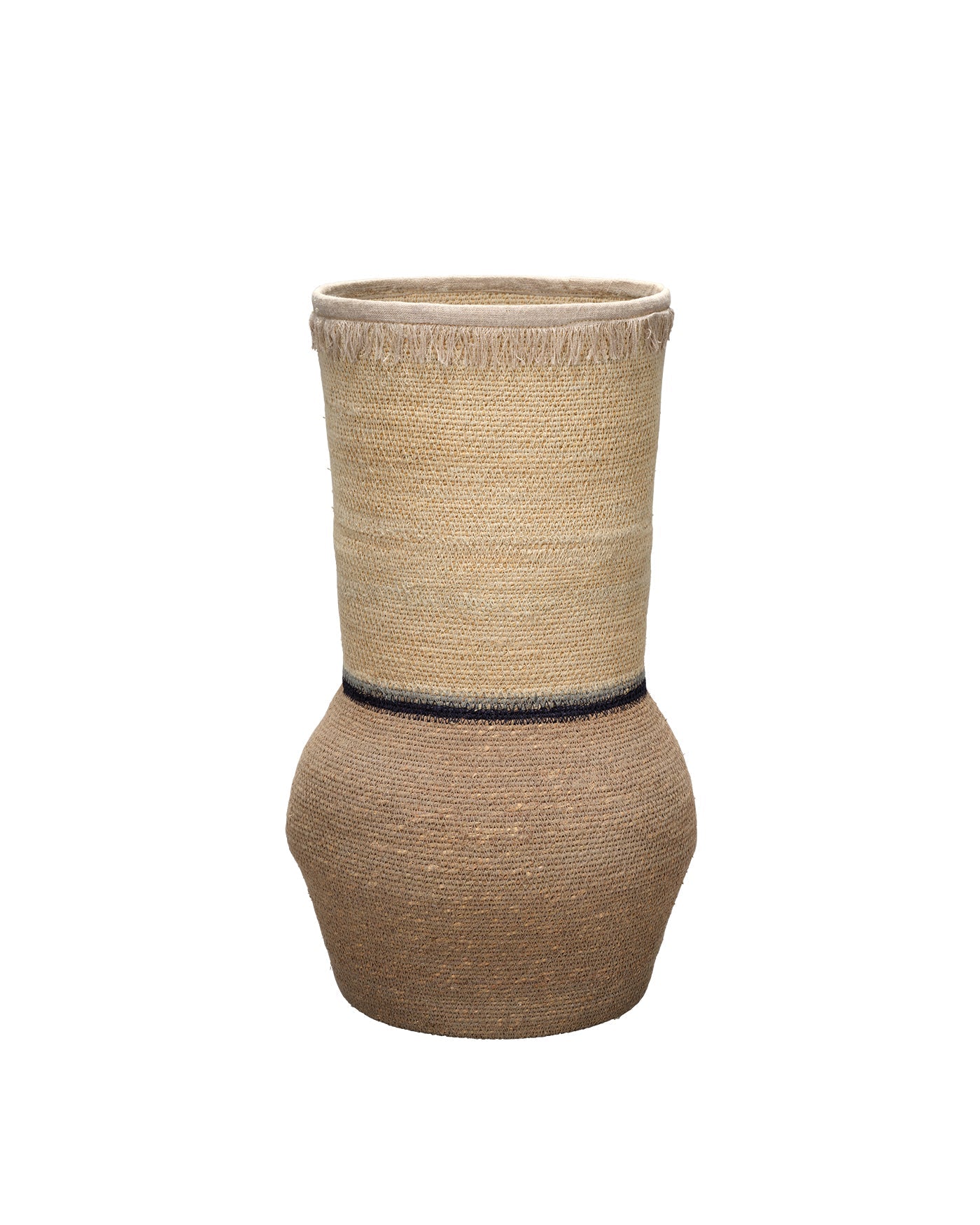 Jamie Young Medium Seagrass Beetle Basket