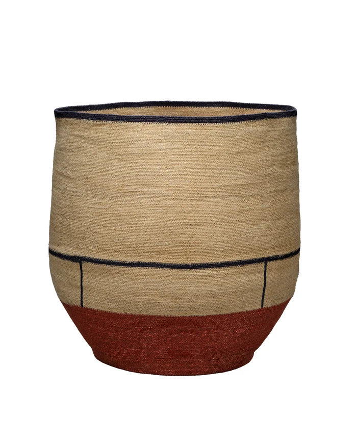 Jamie Young Firefly Seagrass Basket, Natural