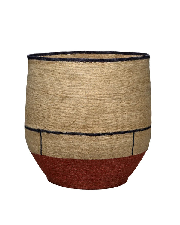 Jamie Young Firefly Seagrass Basket, Natural