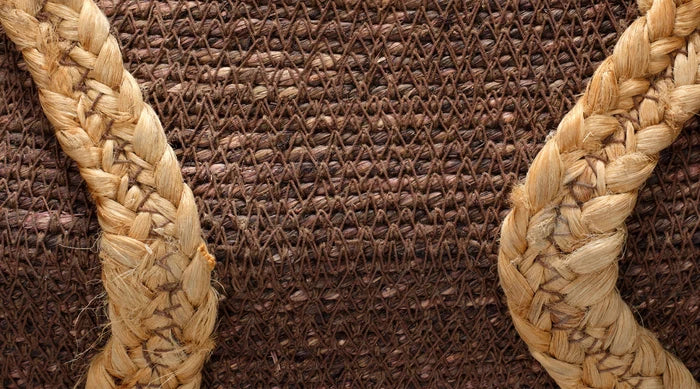Jamie Young Python Seagrass Basket, Brown