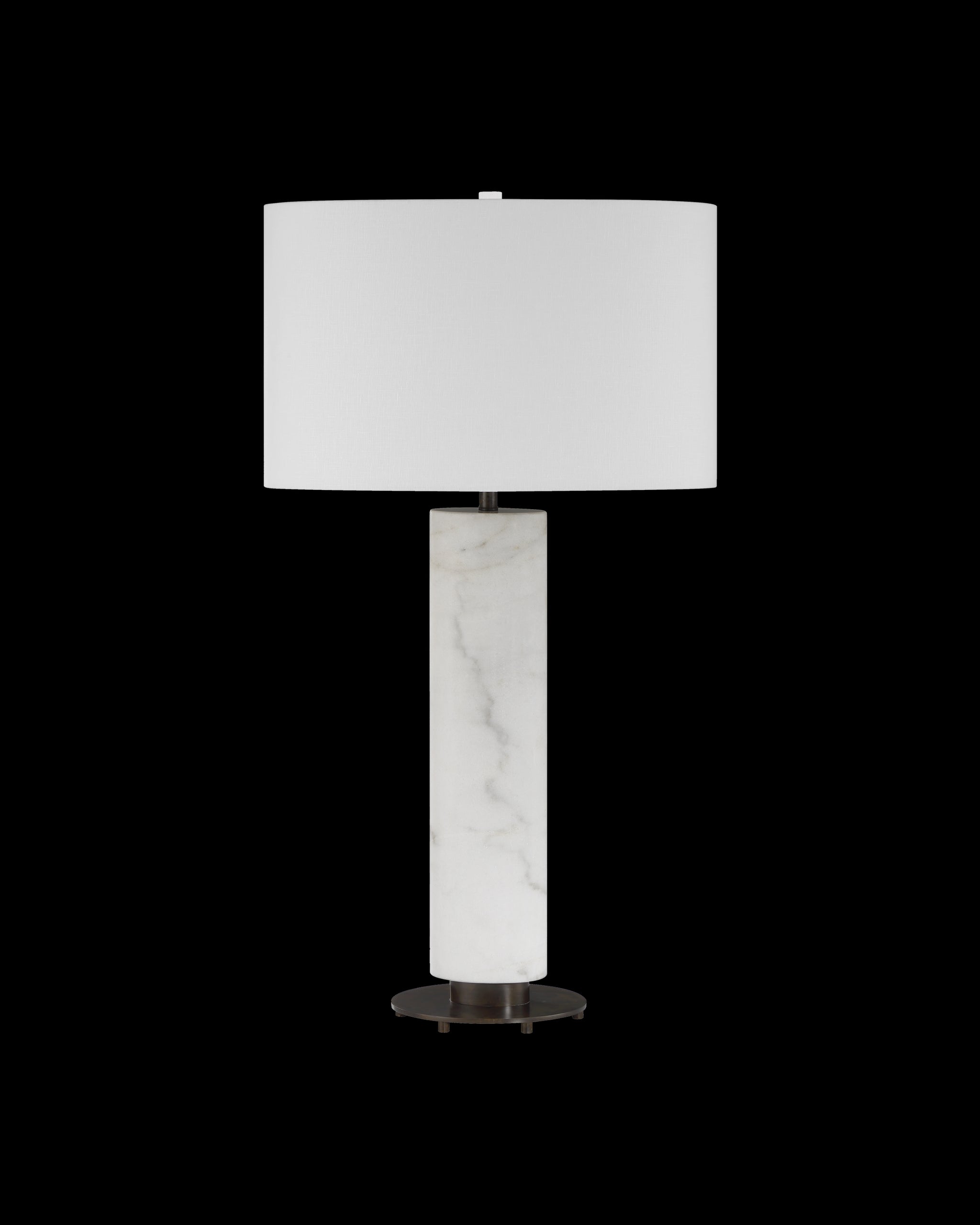 Currey & Company Stanhope White Table Lamp