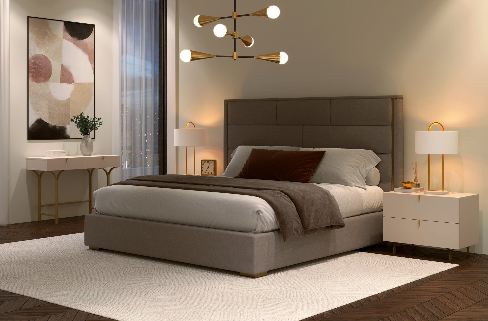 Sunpan Celine Nightstand Large